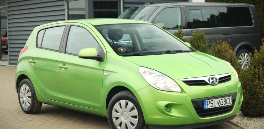 Hyundai i20 cena 16900 przebieg: 188000, rok produkcji 2010 z Słupca małe 407